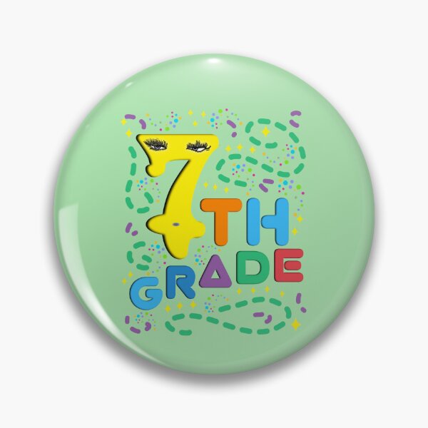 Item preview, 7th Grade - Seven Grade - Colorful mix designed and sold by vibeno1.