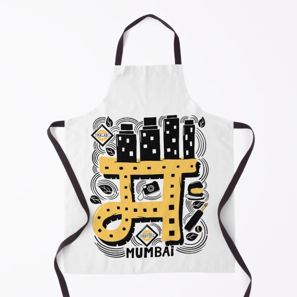 Item preview, Mmmm Mumbai City Hindi Doodle designed and sold by NomadicQuest.
