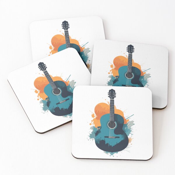 Item preview, Harmony in Simplicity: Vintage Guitar Serenity designed and sold by LoveSecrets.