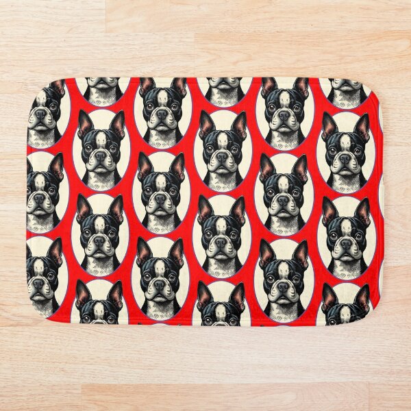 Item preview, Portrait of a Boston designed and sold by FivePugs.