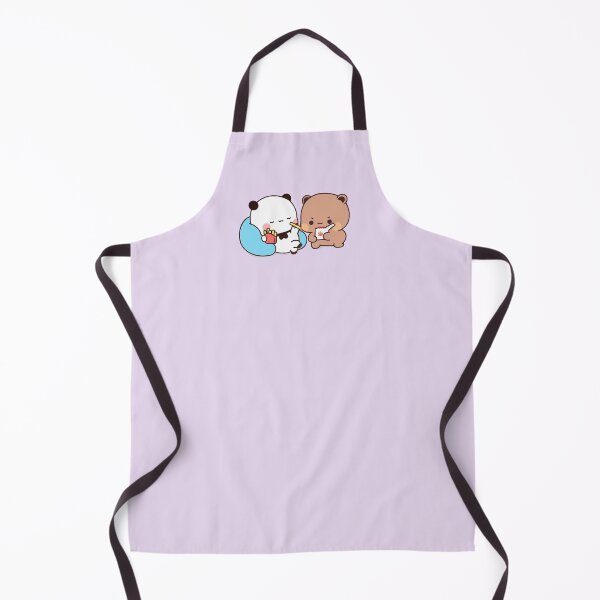 Item preview, Bubu and Dudu Food Funny | Bear Couple | Panda Yier | Bubu Brownie Bear Sticker designed and sold by valeriehsin.