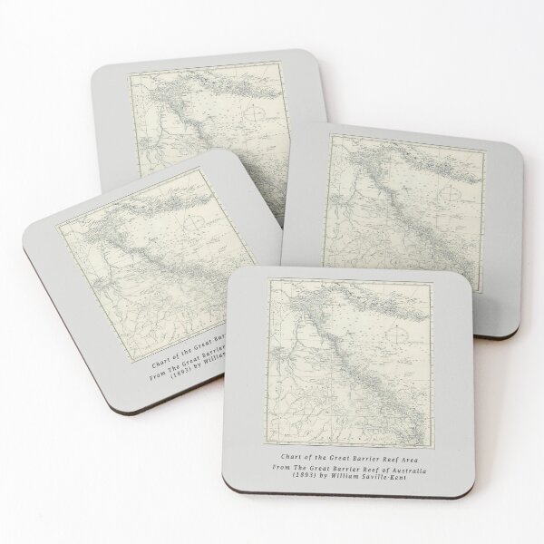 Item preview, Chart of the Great Barrier Reef Area designed and sold by Tamas Das.