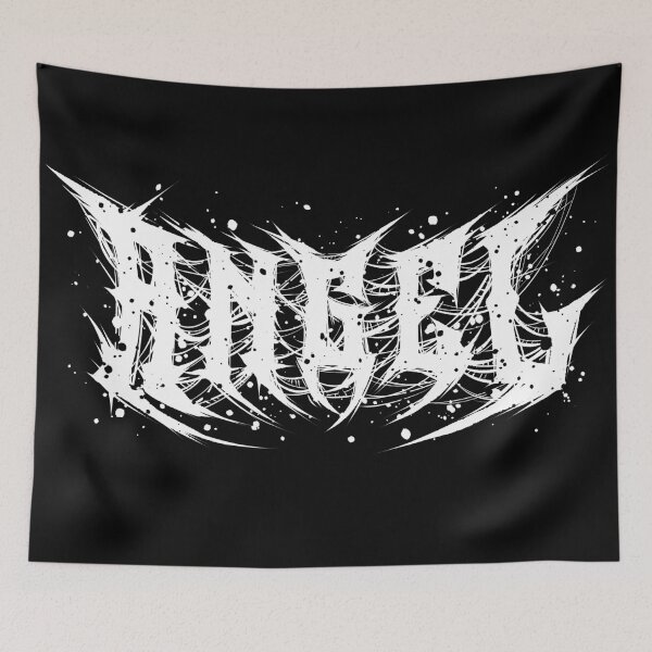 Item preview, ANGEL  black / death metal Brutal font designed and sold by lillyrise.