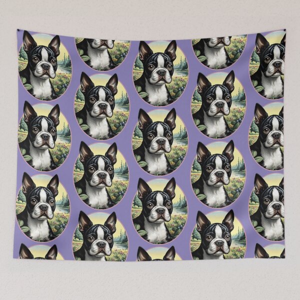 Item preview, Boston Terrier in Nature designed and sold by FivePugs.