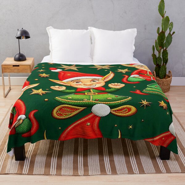 Item preview, Happy Christmas elves among the stars. designed and sold by Giulivo Store Graphic.