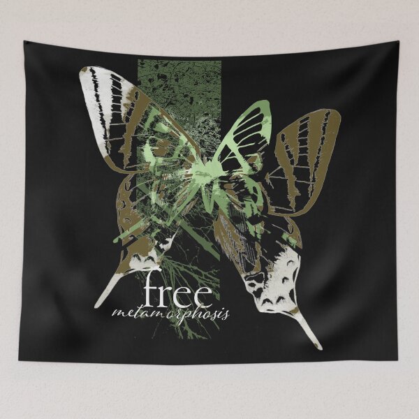Item preview, Free as a butterfly - variant designed and sold by fruehmorgens.