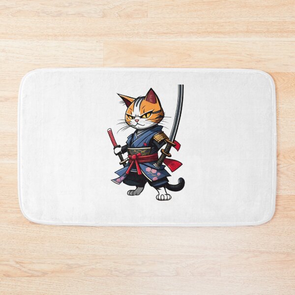 Item preview, Neko samurai designed and sold by KorArtStudio.