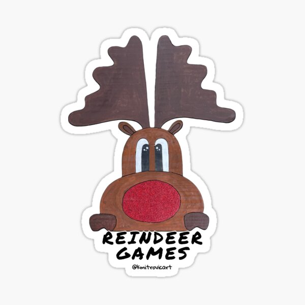 Item preview, Rudy - Reindeer Games designed and sold by Kristijan Mitrovic.