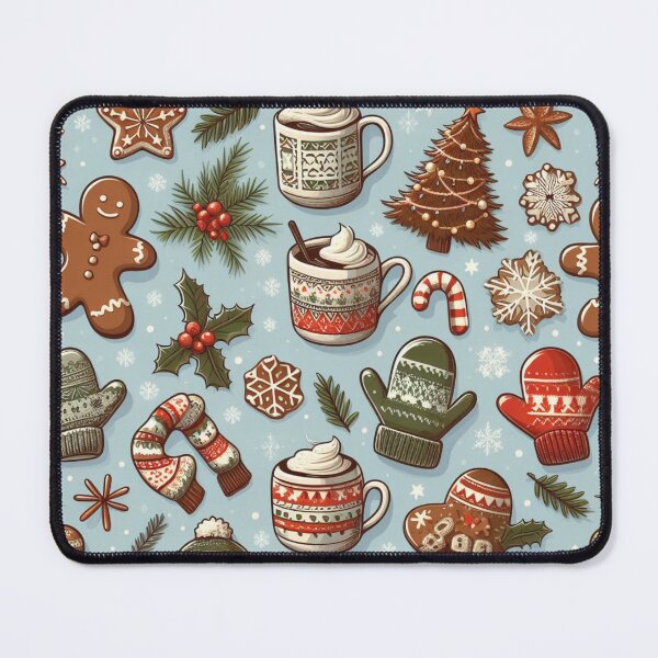 Item preview, Christmas Winter Theme Pattern #2 designed and sold by AIrtisticPrints.