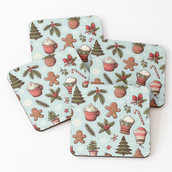 Item preview, Christmas Winter Theme Pattern #3 designed and sold by AIrtisticPrints.