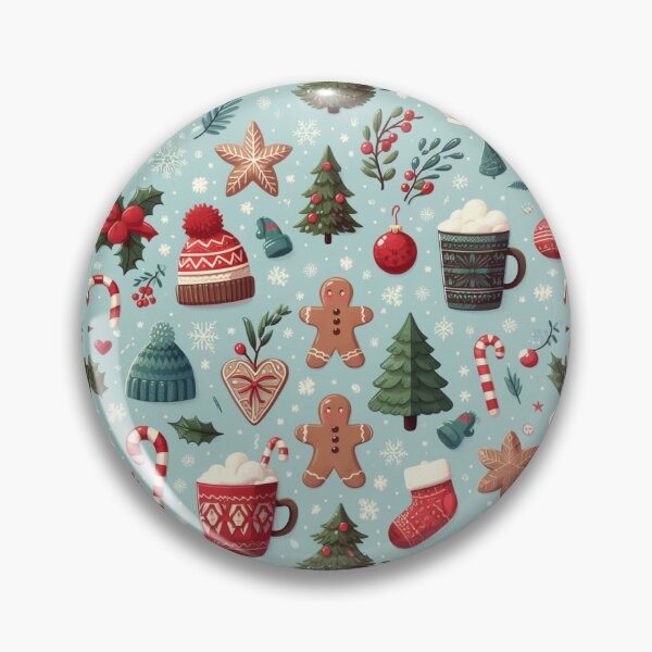 Item preview, Christmas Winter Theme Pattern #4 designed and sold by AIrtisticPrints.
