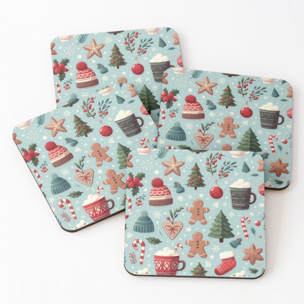 Item preview, Christmas Winter Theme Pattern #4 designed and sold by AIrtisticPrints.