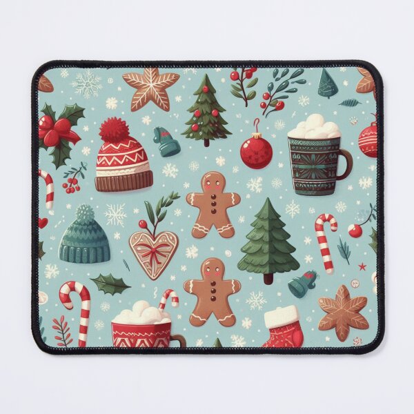Item preview, Christmas Winter Theme Pattern #4 designed and sold by AIrtisticPrints.