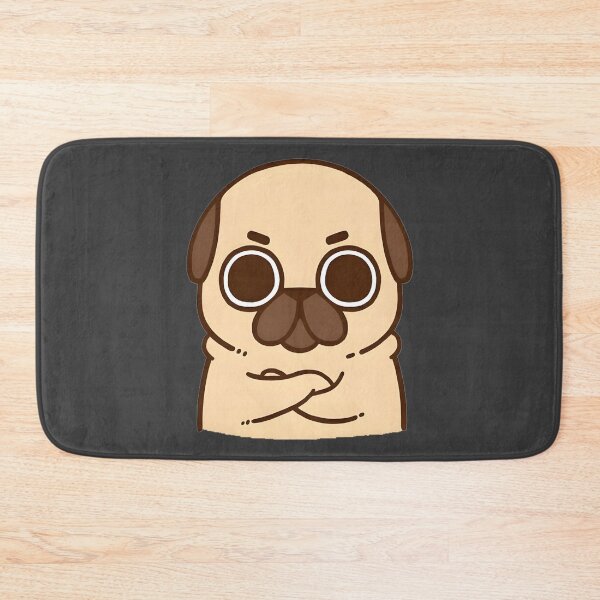 Item preview, bald head pug designed and sold by ipoppppp.