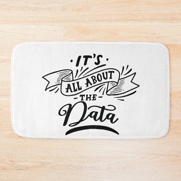 Item preview,  It's all about data - Fun shirt - data -  designed and sold by olympe-store.