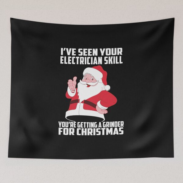 Item preview, I'VE SEEN YOUR ELECTRICIAN SKILL / Electricity / Christmas Electrician designed and sold by Tee Hub.