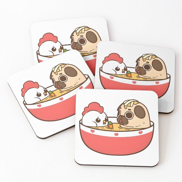 Item preview, ramen pug designed and sold by ipoppppp.