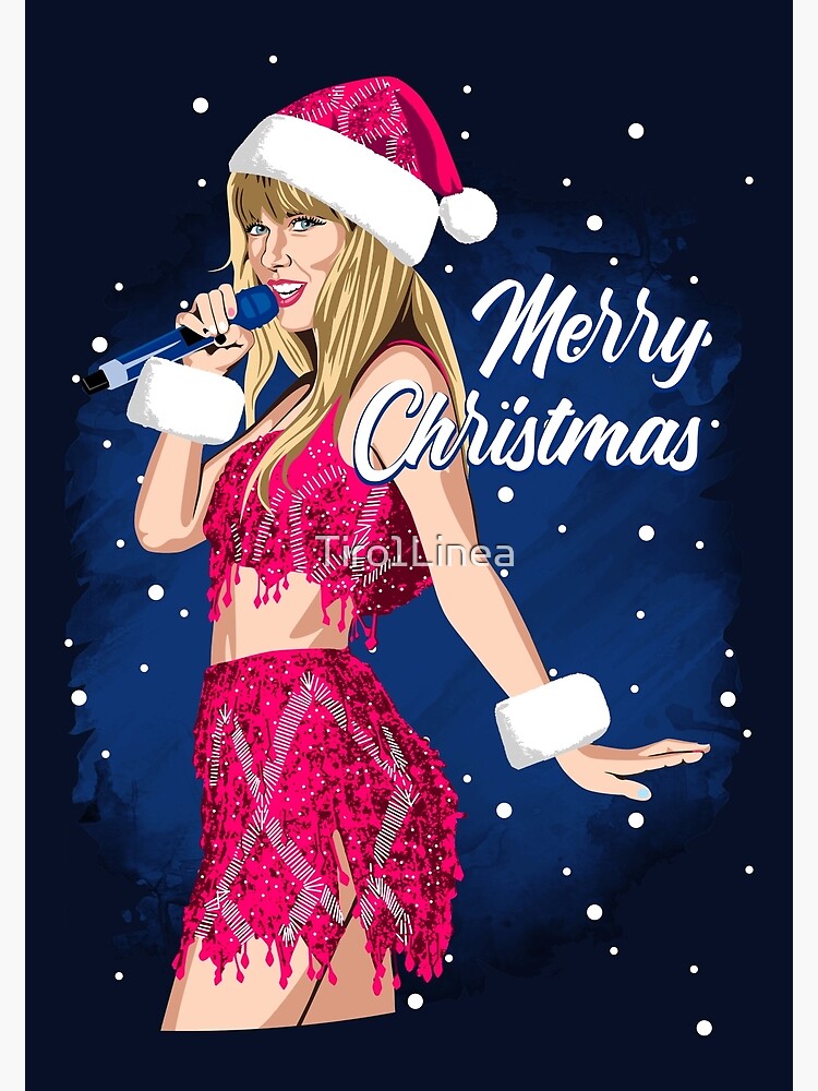 Taylor Swift Christmas Card for Swifties