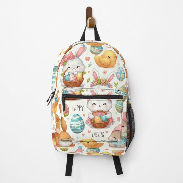 Item preview, seamless pattern cute happy Easter Throw Blankets designed and sold by Cuteanimecorner.