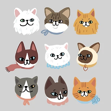 Artwork thumbnail, Most Adorable Cat Collection by RDevane