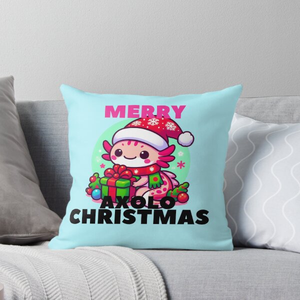Artikelvorschau, Der süße Axolotl Kris Kringle wünscht frohe Weihnachten entworfen und verkauft von Mr Pyuku.