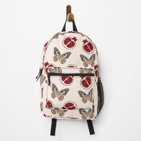 Item preview, fall print with pumpkins and pomegranate. A cute interesting fall print. Pumpkins and pomegranate designed and sold by Anhen-new-style.