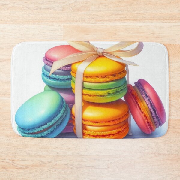 Item preview, Rainbow colored macaroons. designed and sold by growing-mom.