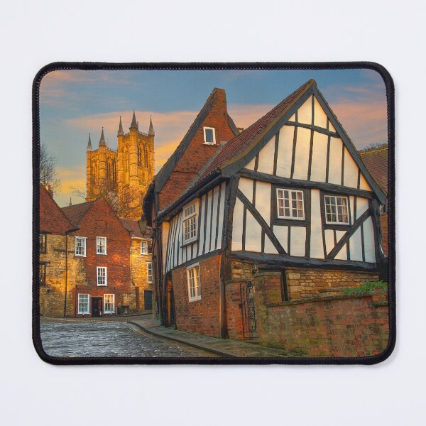 Item preview, Lincoln Cathedral and Crooked House designed and sold by Alisonchambers2.