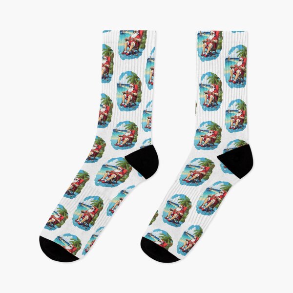 Item preview, Santa Claus on a Paradise Beach designed and sold by Piotrek0001.