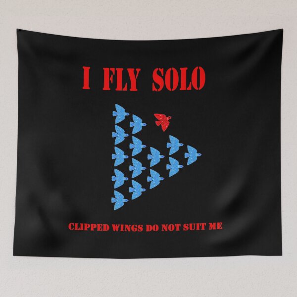 Item preview, Yo vuelo solo designed and sold by violethue.