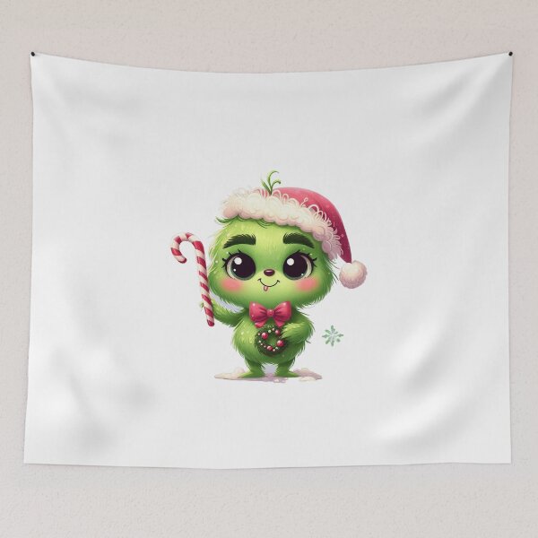 Item preview, Christmas Cute Movie Christmas Movie Green Creature Baby designed and sold by FestivePalette.