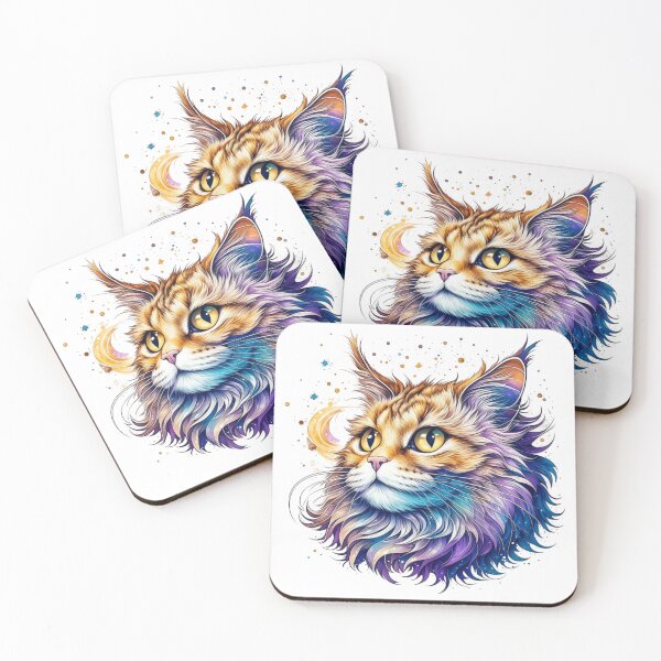 Item preview, Galaxy Cat designed and sold by Violet Grant.