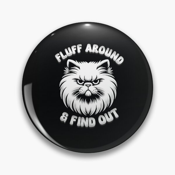 Item preview, Cat, Kitten Fluff Around And Find Out Funny graphic Tee-Shirt designed and sold by olympe-store.