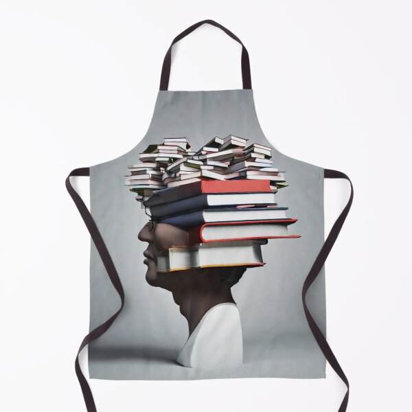 Item preview, Book Head - Book Lover - Studying designed and sold by Barbara Burgess.