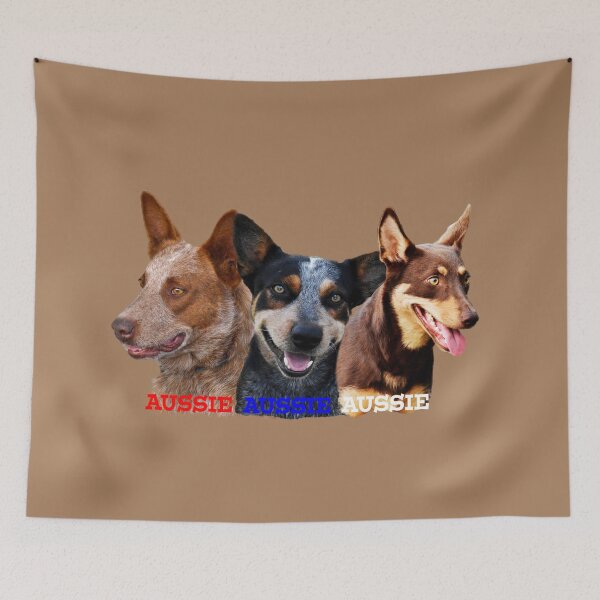 Item preview, AUSTRALIAN CATTLE DOGS, WORKING DOG THEME ON T SHIRTS, HOODIES, ACCESSORIES AND MORE designed and sold by Barbara Jean Photo Art And Design.