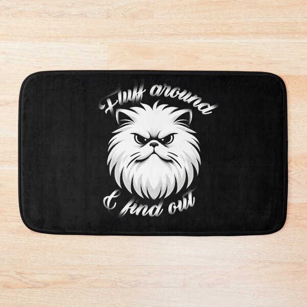 Item preview, Cat, Kitten Fluff Around And Find Out Funny graphic Tee-Shirt designed and sold by olympe-store.