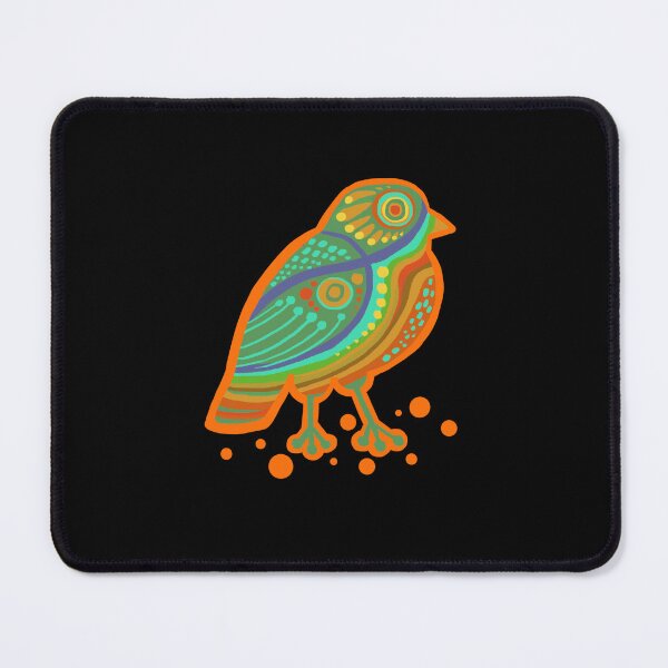 Item preview, green bird designed and sold by haoshaart.