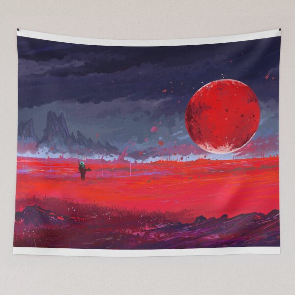 Item preview, Red landscape designed and sold by Denis Godyna.
