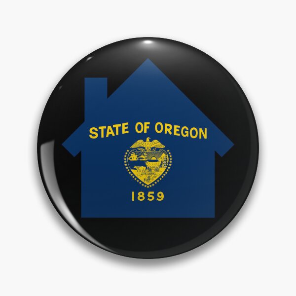 Item preview, oregon home flag designed and sold by LeapDaze.
