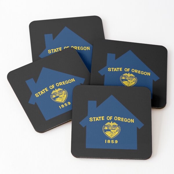 Item preview, oregon home flag designed and sold by LeapDaze.