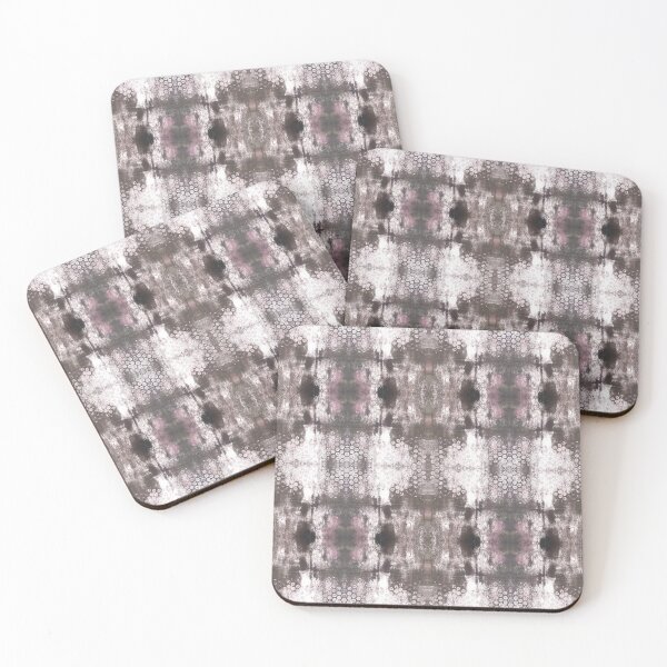 Item preview, Grungy Wrap Monoprint Pattern designed and sold by vallisrowe.