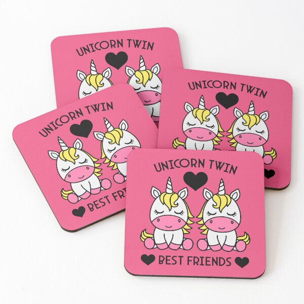 Artikelvorschau, Einhorn-Zwillingsschwestern entworfen und verkauft von happygiftideas.