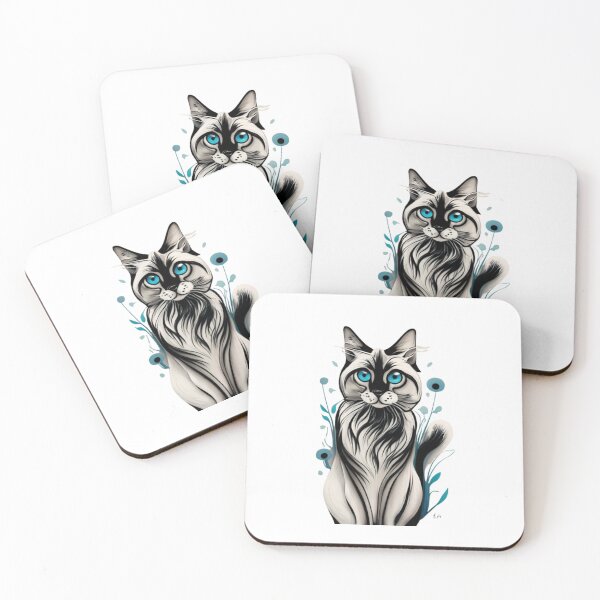 Item preview, Painted cat on oil style  designed and sold by PaulBlueShop.