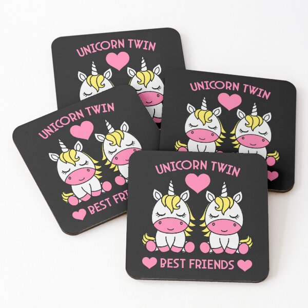 Artikelvorschau, Einhorn-Zwillingsschwestern entworfen und verkauft von happygiftideas.