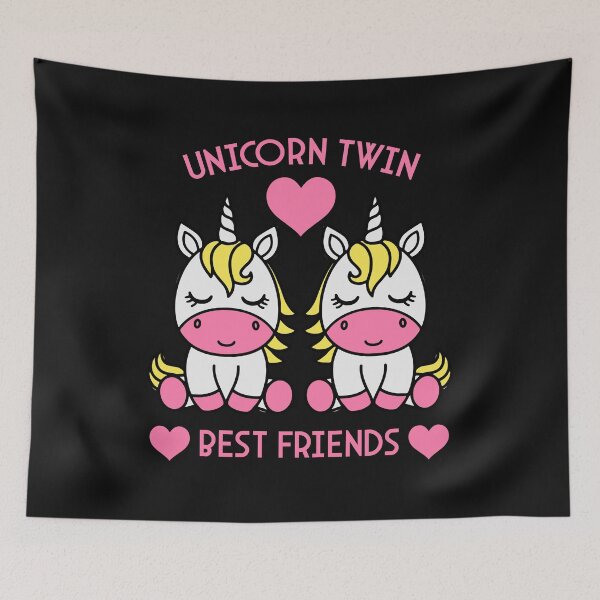 Item preview, Unicorn Twin Sisters designed and sold by happygiftideas.