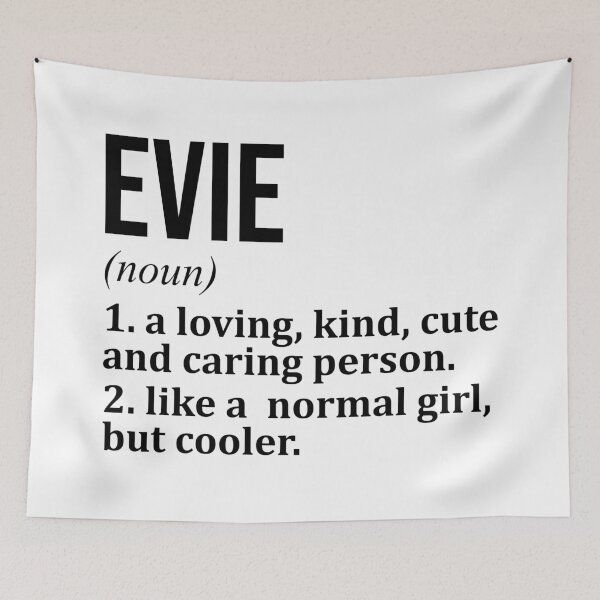Item preview, Evie Name Definition designed and sold by XCIV.