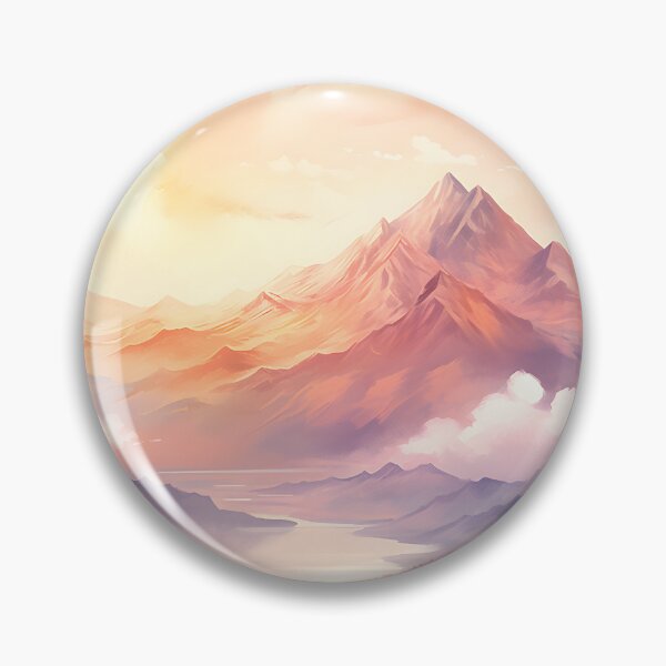 Item preview, Mountain Tranquility: A Watercolor Escape designed and sold by Shirtastically.