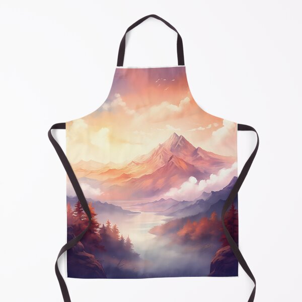 Item preview, Mountain Tranquility: A Watercolor Escape designed and sold by Shirtastically.