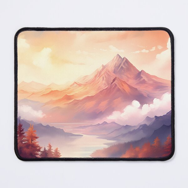 Item preview, Mountain Tranquility: A Watercolor Escape designed and sold by Shirtastically.