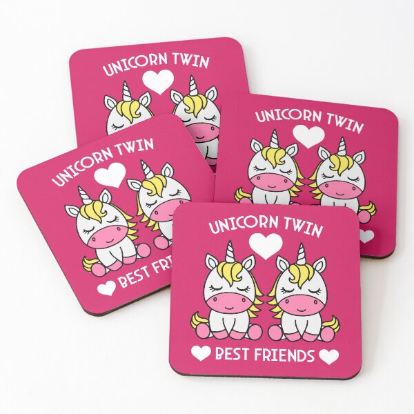 Artikelvorschau, Einhorn-Zwillingsschwestern entworfen und verkauft von happygiftideas.
